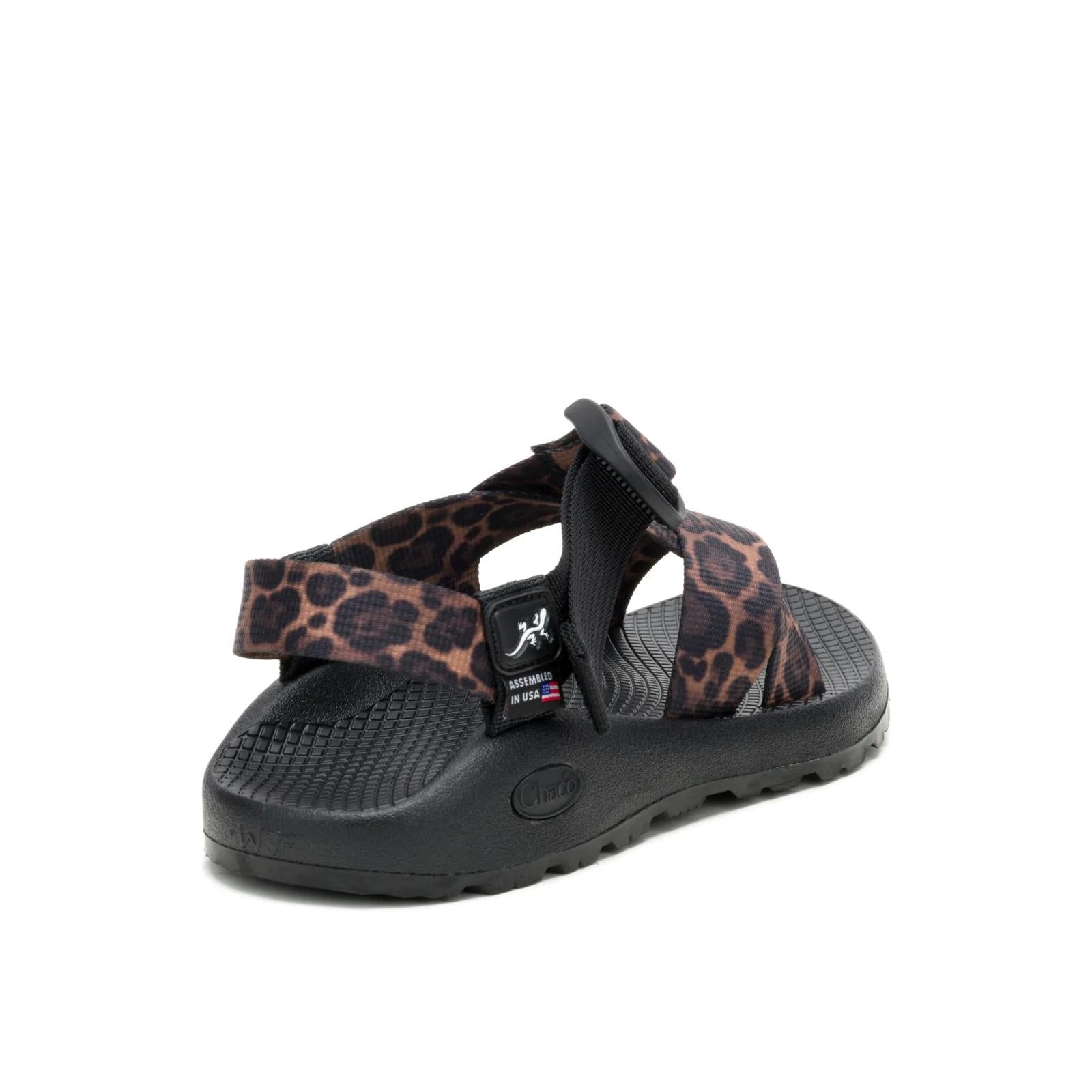 Women's Mega Z/1 Wide-Strap Classic Sandal - Limited Edition - Brown Leopard