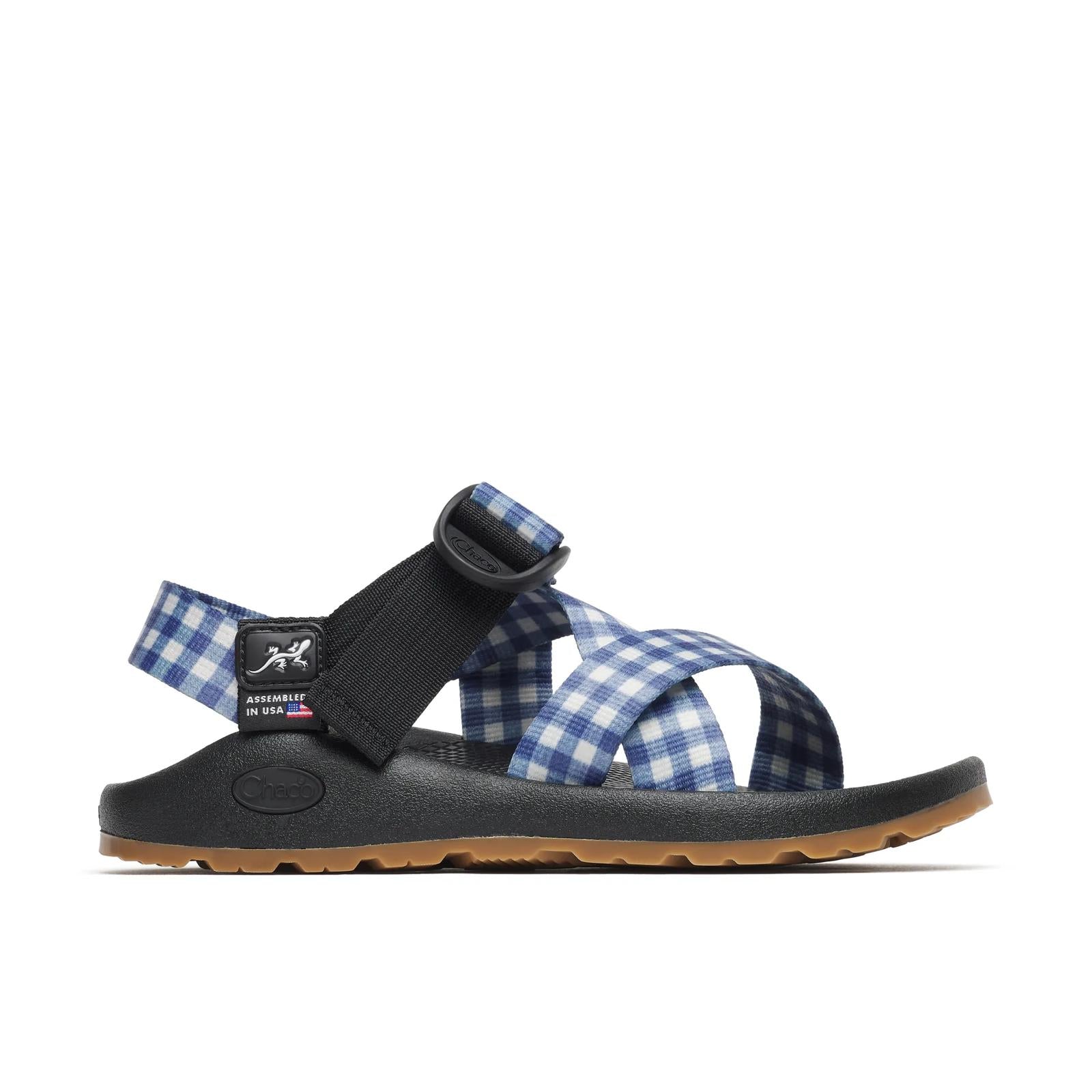 Women's Mega Z/1 Wide-Strap Classic Sandal - Limited Edition - Gingham Navy