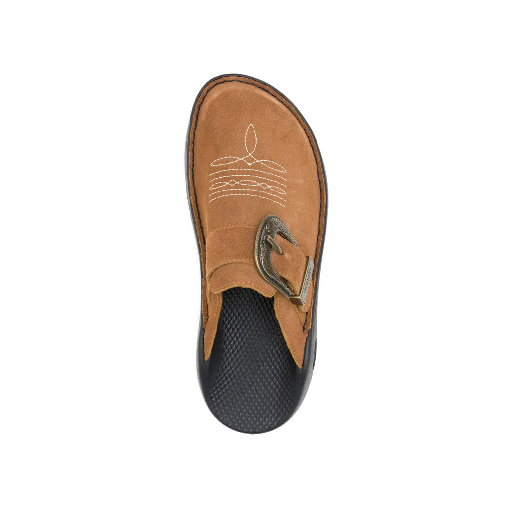 Men's Chaco x Wrangler Suede Clog - Saddle