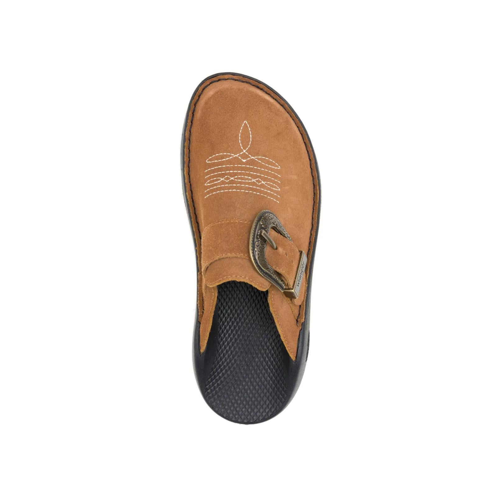 Men's Chaco x Wrangler Suede Clog - Saddle
