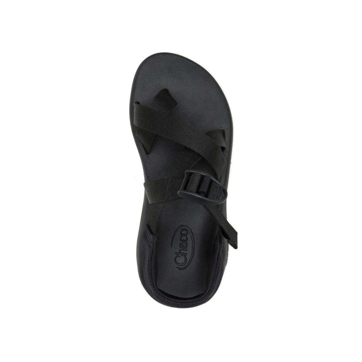 Women's CushZ Toe-Loop Extra Cushioned Sandal - Black