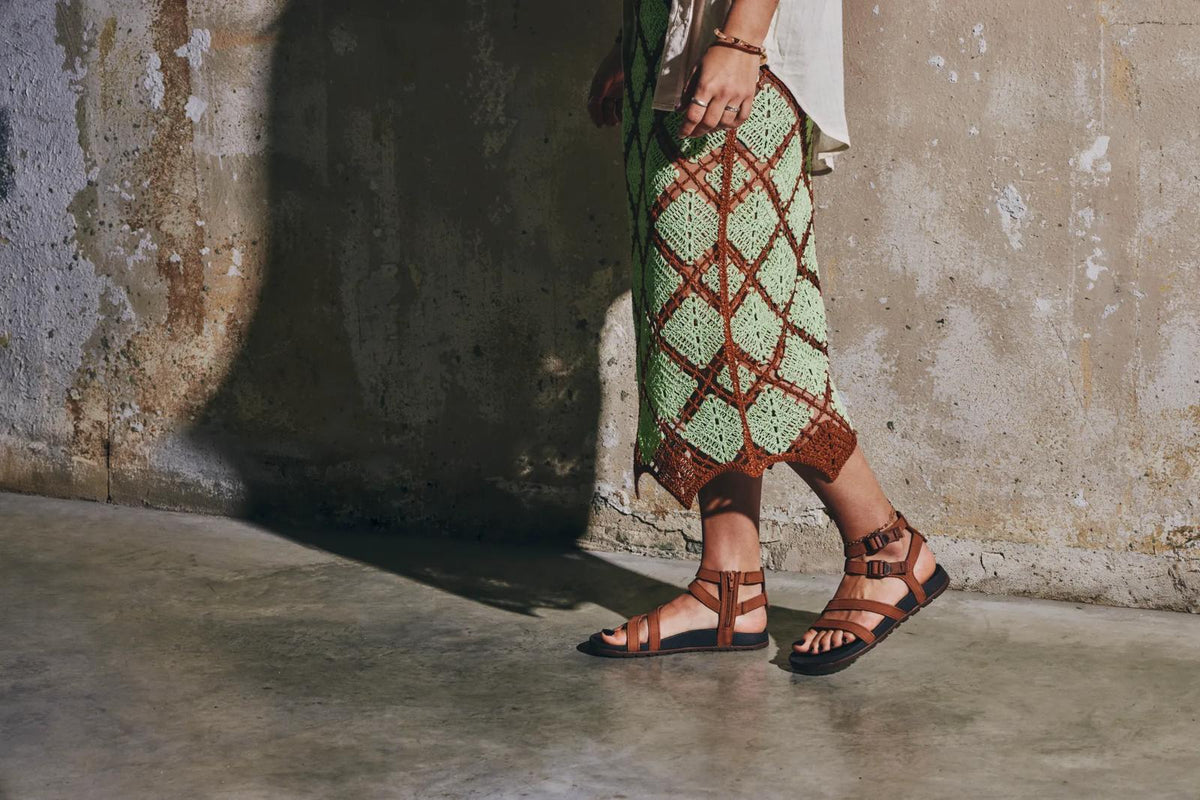 Women's Lowdown Strappy High Sandal - Nutshell