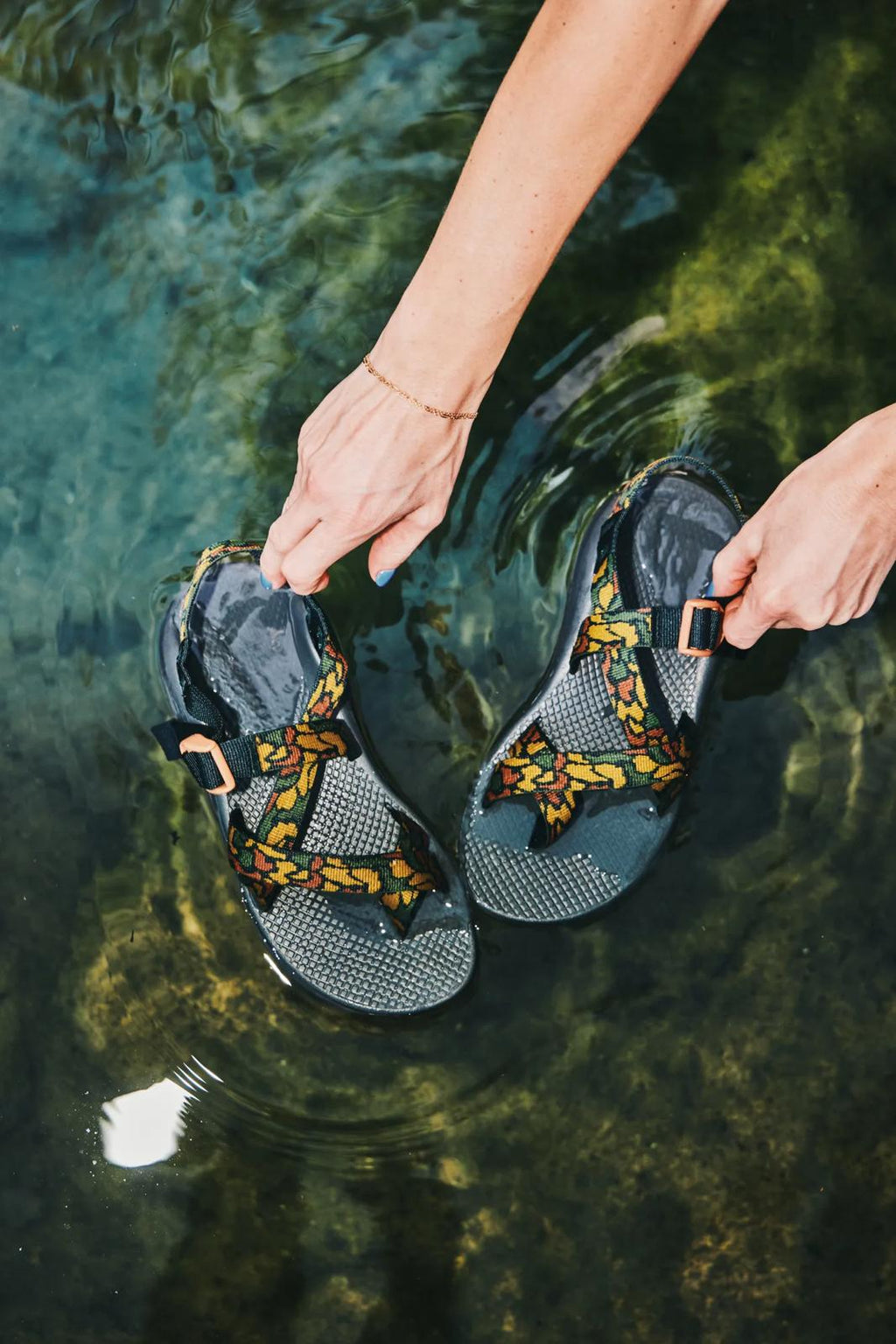 Women's Z/Cloud 2 Adjustable Strap Cushioned Sandal - Pebble Greenery