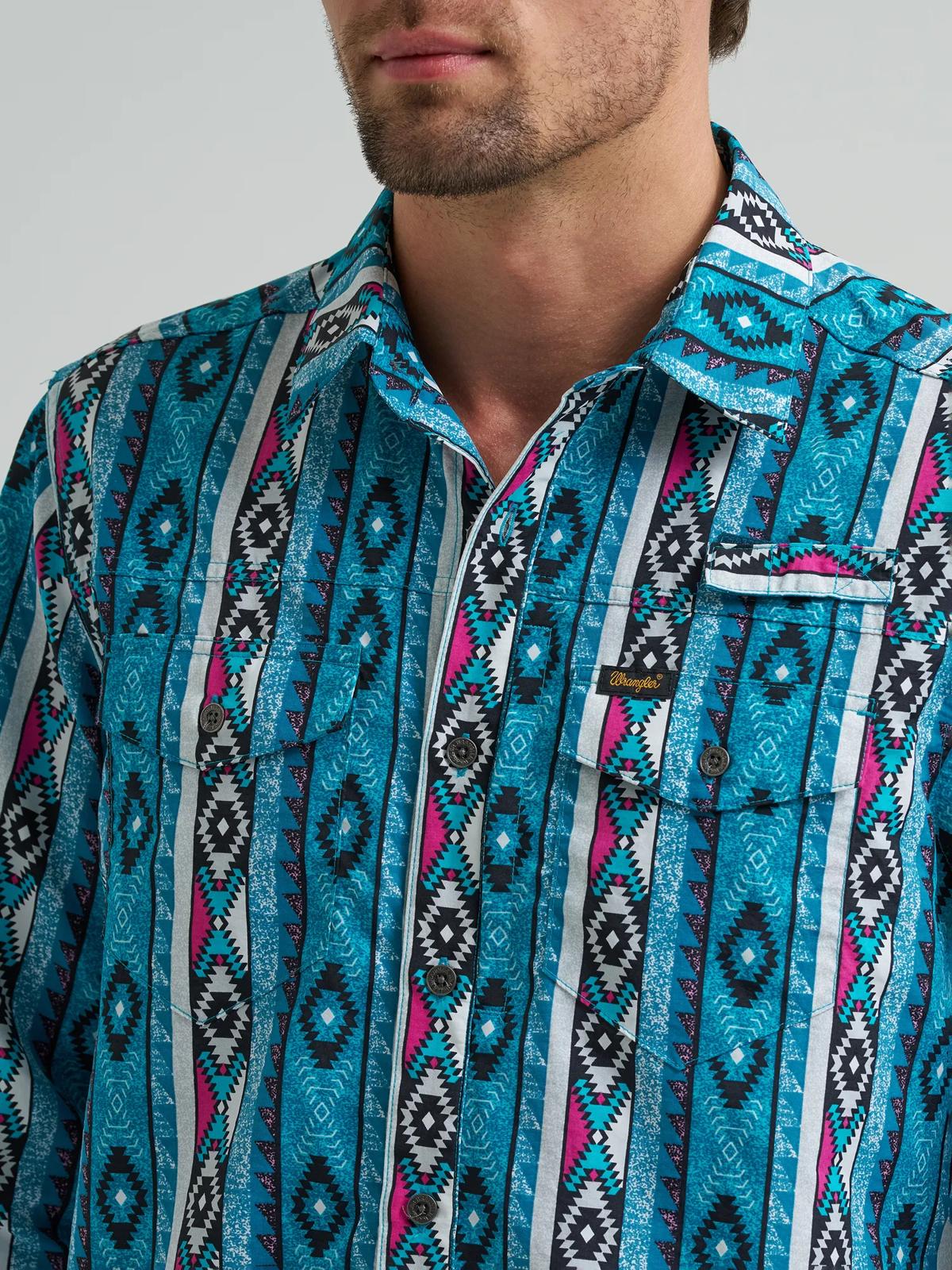 Chaco x Wrangler Long Sleeve Shirt - Checotah Print
