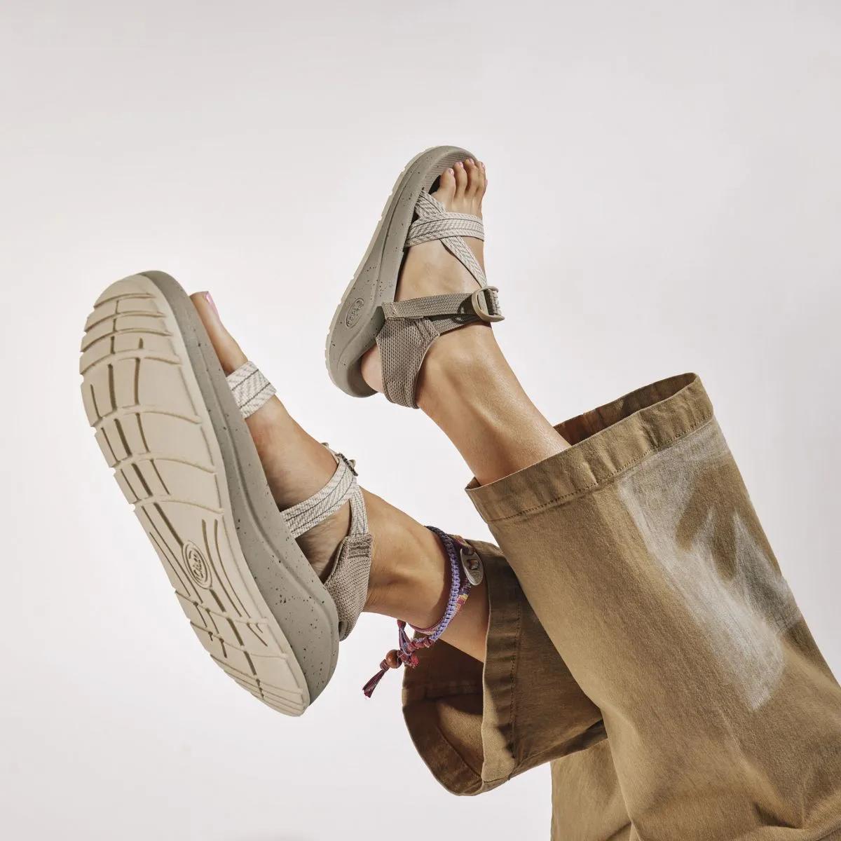 Women's CushZ Extra Cushioned Sandal - Frond Dark Vanilla