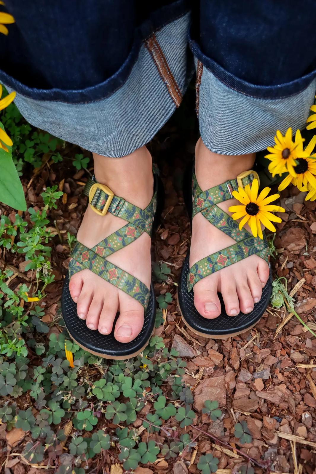 Women's Z/1 Classic Sandal - Limited Edition - Folk Flower Avo