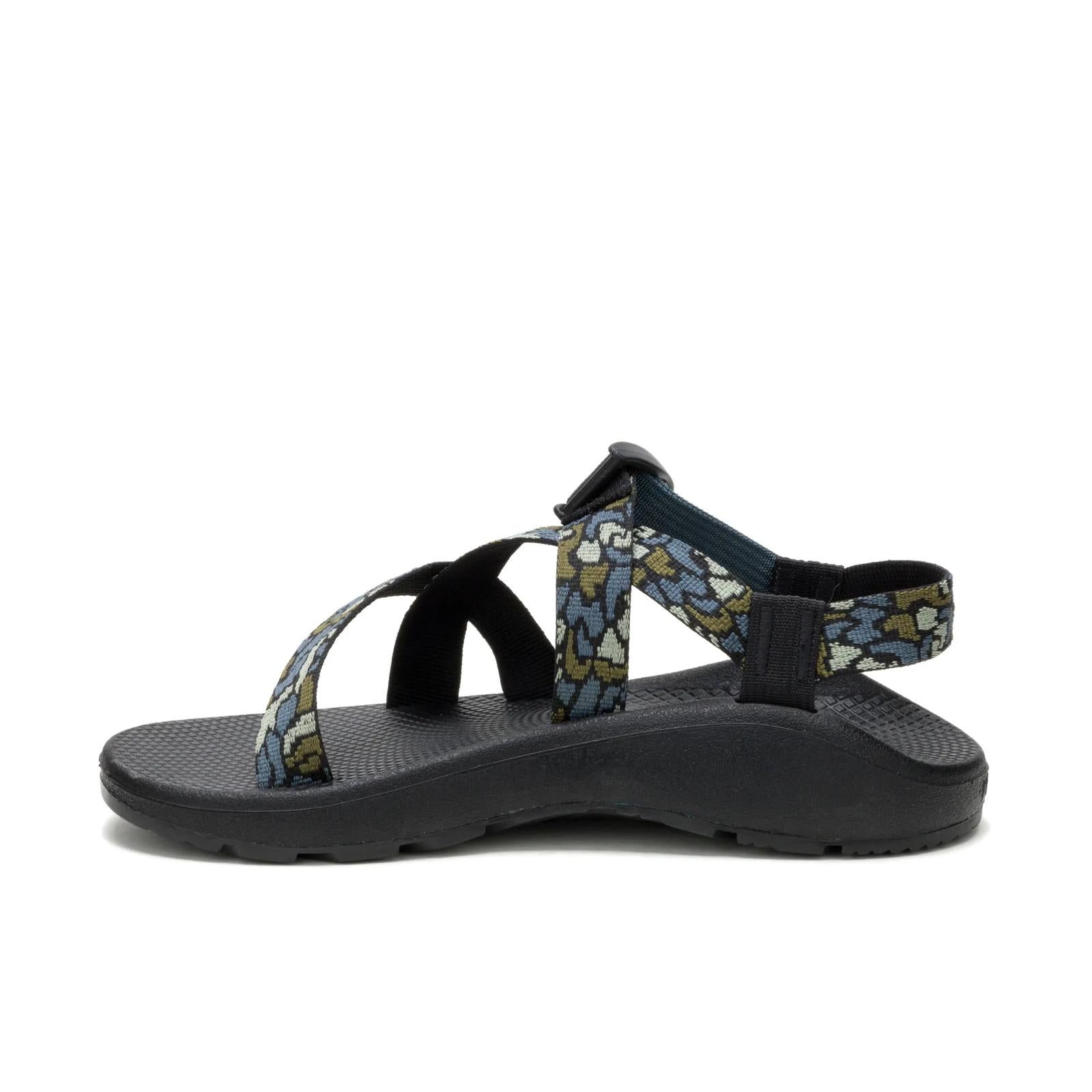 Men's Z/Cloud Adjustable Strap Cushioned Sandal - Pebble Urban Slate