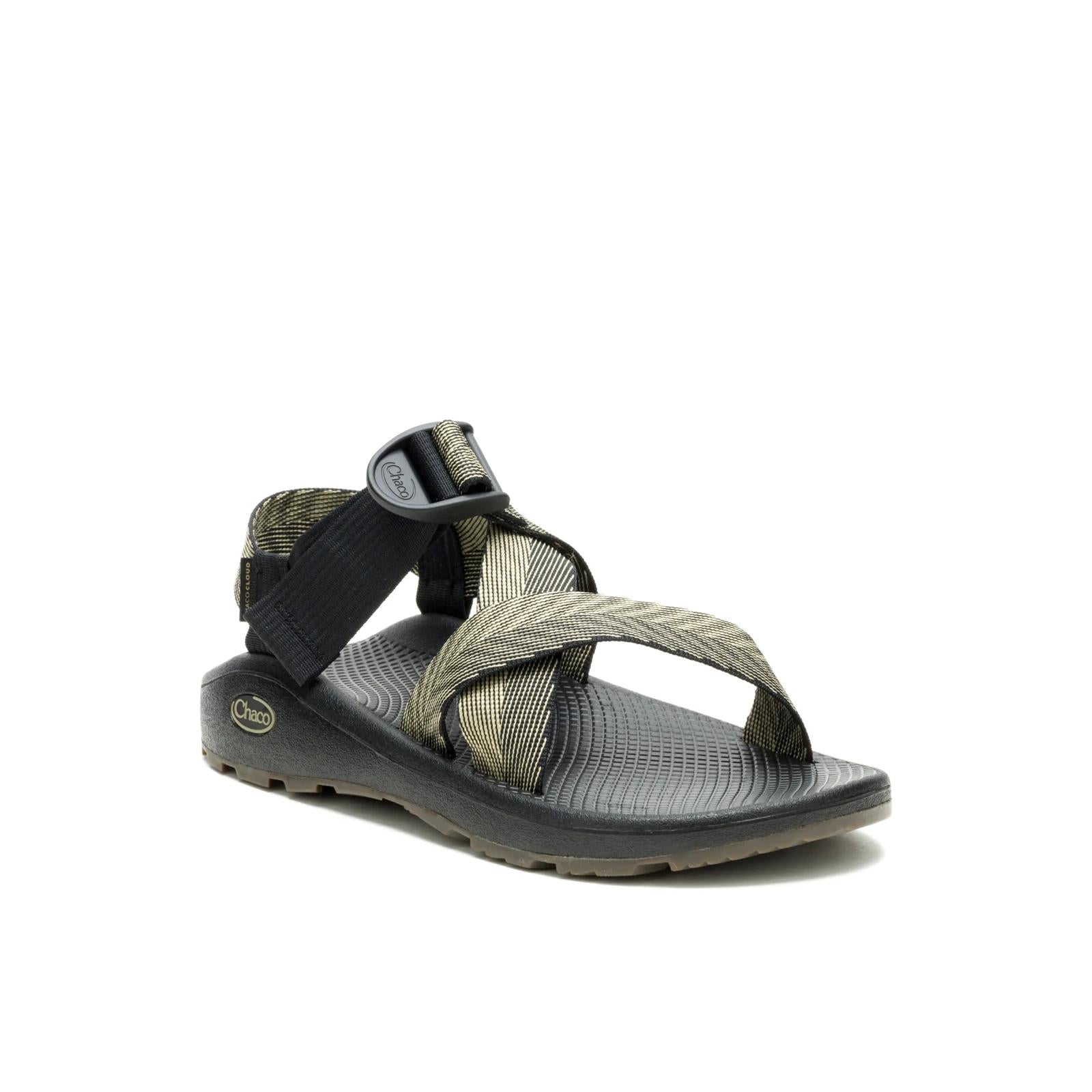 Men's Mega Z/Cloud Wide-Strap Cushioned Sandal - Odds Black