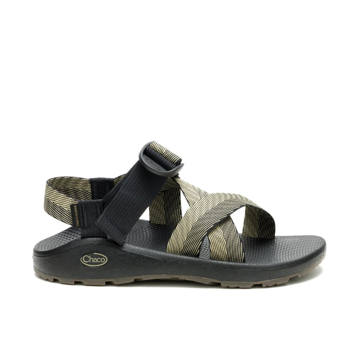Men's Mega Z/Cloud Wide-Strap Cushioned Sandal - Odds Black